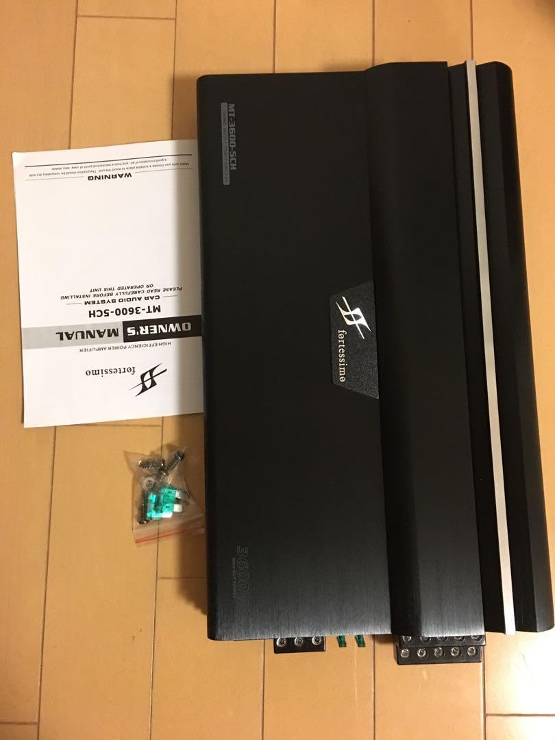 大出力車載パワーアンプ 即納！最大5ch3600w出力可能！ 車＆バイク